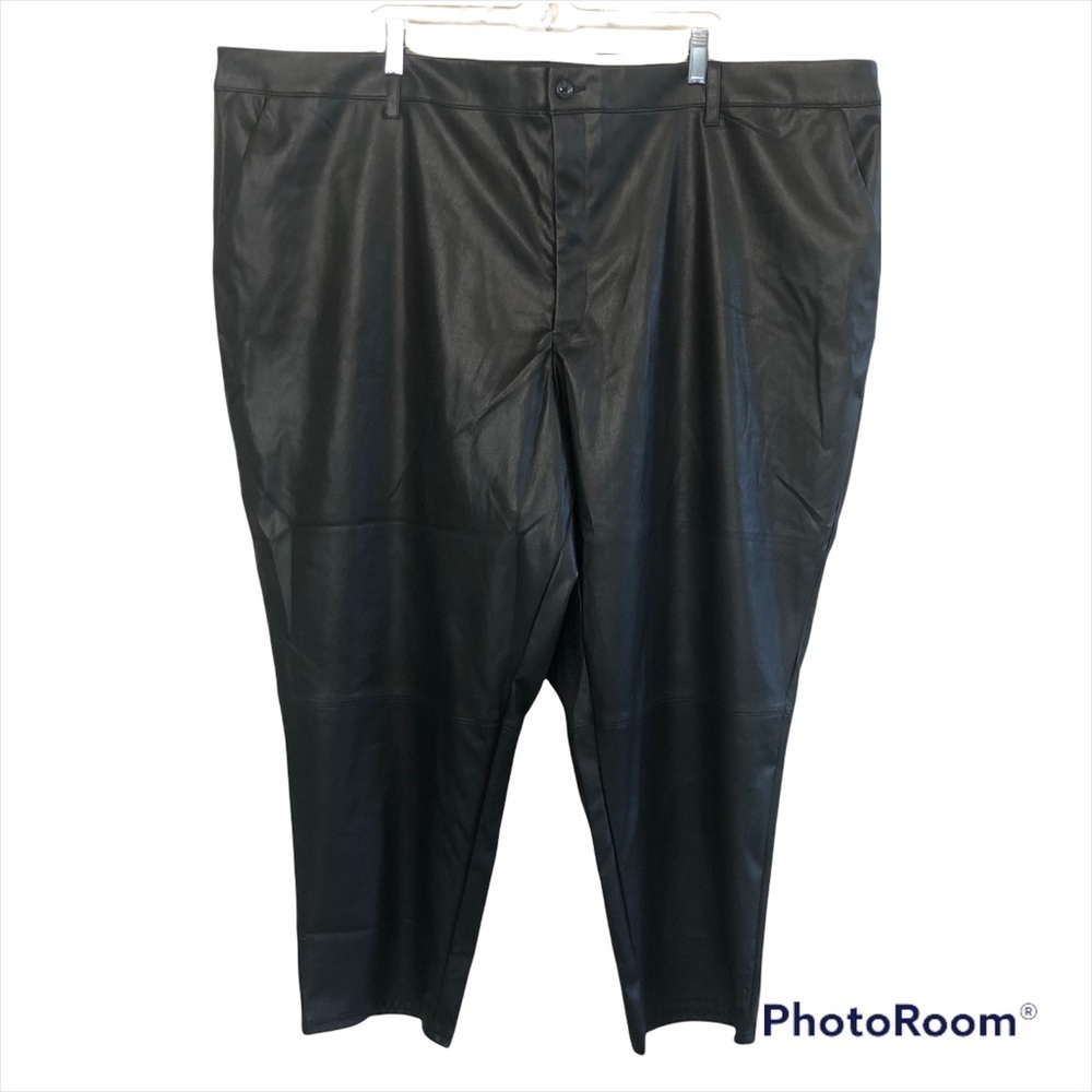 Nili Lotan x Target Women’s High-Rise Skinny Faux Leather Ankle Pants Sz 24W/26W